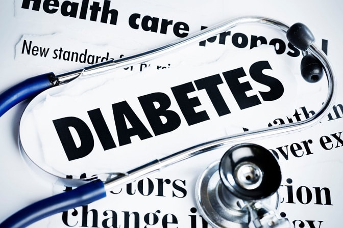 Genetics & a poor lifestyle can cause diabetes