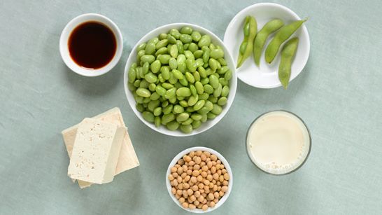 Soy is a rich source of isoflavones, phytoestrogens that help with sleep