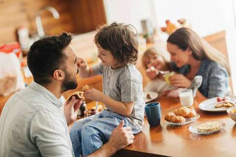 A healthy family environment gives an assertive behavior to the kids later in life