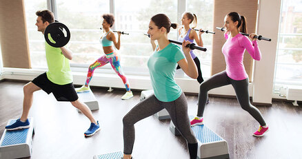 Extroverts prefer to workout in groups