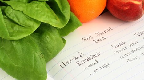 Writing down helps you maintain portion control