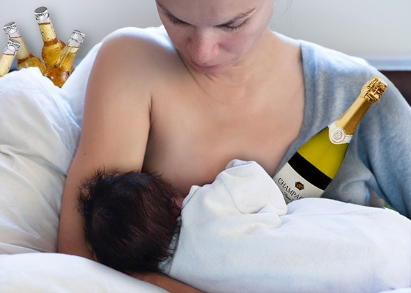 Newborns are super-sensitive to alcohol effects