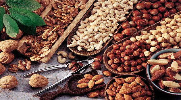 Nuts are good healthy food