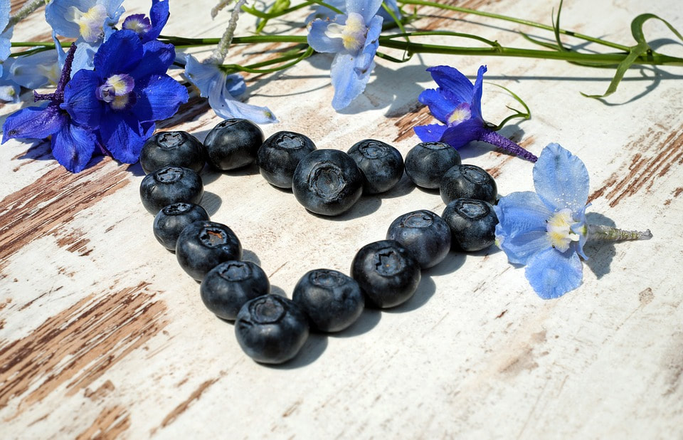Blueberries are rich in anthocyanins, a chemical that helps to protect the heart