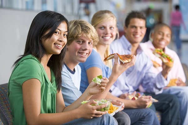 Teenagers worldwide eat an unbalanced diet that’s dominated by fast food choices