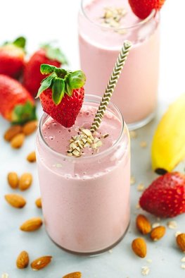 Add a generous serving of nuts to your smoothie