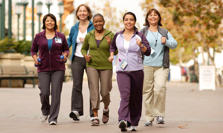 Improve mental & physical well-being with group walks