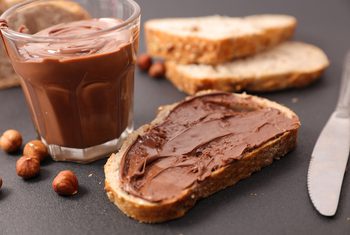 Hazelnut is used in making chocolate spreads