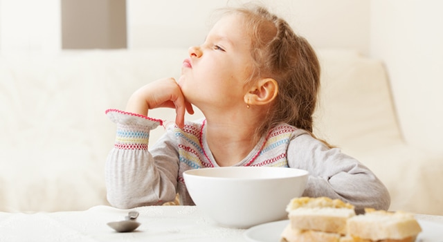 Attractive food can tempt children to eat them