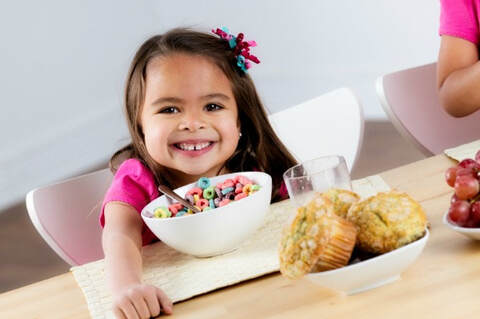 Most of the kids breakfast cereals are sugar-laden and contain empty calories