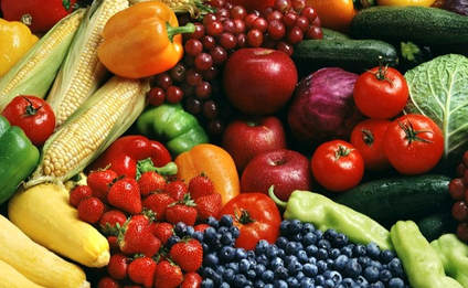 Fresh produce keeps us full and fiber-packed