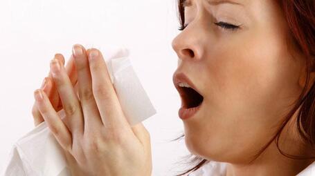 Sneezing and headache are common signs of sinus