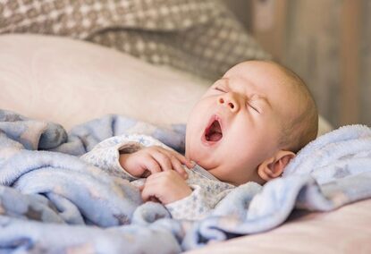 Solid foods fed to babies make them sleep better