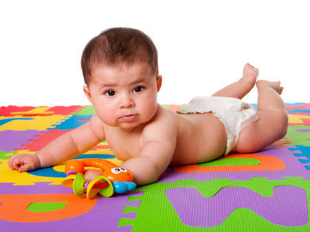 Infants love rattles & grip toys