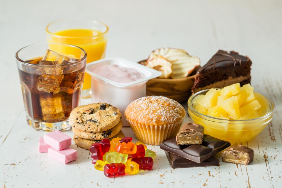 Sugary foods and beverages instigate fatty acid deposits