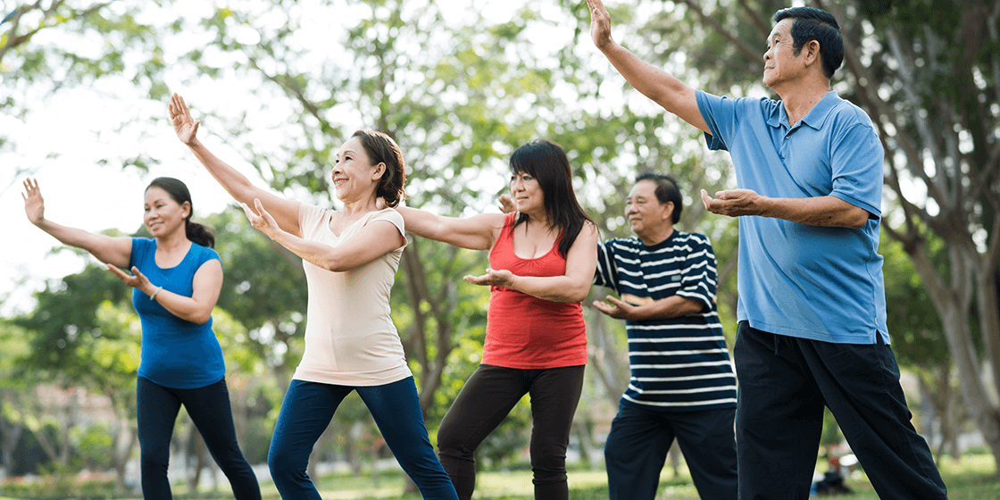 Tai chi motivates people who are reluctant to exercise